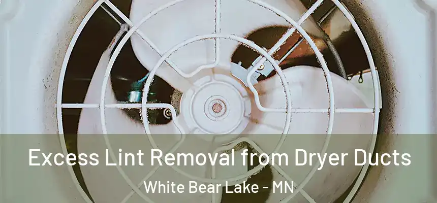Excess Lint Removal from Dryer Ducts White Bear Lake - MN